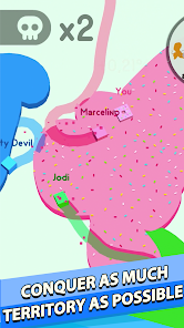 Paper.io 2 screenshot 2